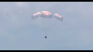 SpaceX Dragon Endeavour Splashdown in 4K