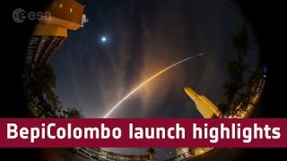 BepiColombo launch highlights