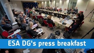 ESA Director General’s press breakfast