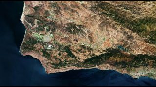 Earth from Space: Vandenberg Air Force Base, California