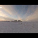 Winter at the Concordia station in Antarctica
