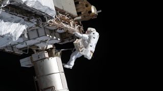 Spacewalk to Finish Battery Upgrades & Install Cameras on the International Space Station