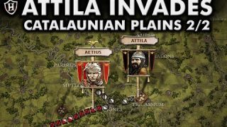 Attila invades the Western Roman Empire ⚔️ Battle of the Catalaunian Plains, 451 AD – Part 2/2