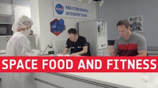 Astronaut vlog: space food and fitness