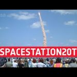 ESA astronauts celebrate 20 years on the International Space Station