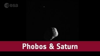 Phobos and Saturn