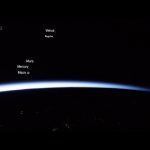 A peaceful and breathless Moonrise from the Space Station