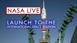 Soyuz Crew Launch to the International Space Station