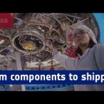 Orion service module – from components to shipping