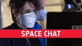 Space chat between Samantha and David