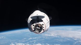 SpaceX Crew Dragon Relocates at the International Space Station