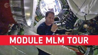 Thomas tours the MLM module (in French with English subtitles available)