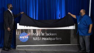 NASA Headquarters Unveils New Name: Mary W. Jackson Headquarters Building