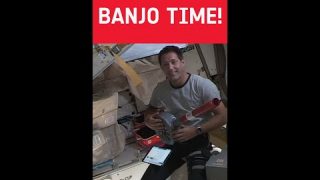 Banjo time with Thomas Pesquet! #shorts
