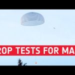 Drop tests for touchdown on Mars