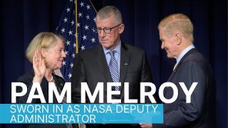 Pam Melroy Sworn in as NASA Deputy Administrator