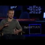 Matt Damon at NASA’s Mars Mission Control Center