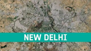 Earth from Space: New Delhi, India