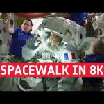 Spacewalk scenes with Thomas and Aki – 8K!