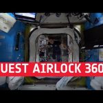 Quest airlock | Space Station 360 [in French with English subtitles available]