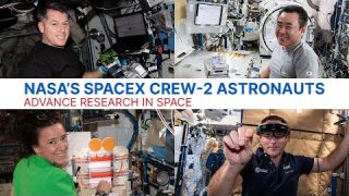 NASA’s SpaceX Crew-2 Astronauts Advance Research in Space