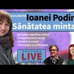 Deschis la cercetare: Sănătatea mintală cu Ioana Podină