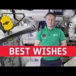 Best wishes to Webb from space