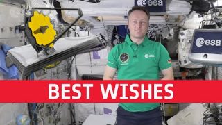 Best wishes to Webb from space