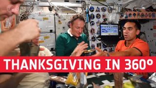Orbital Thanksgiving in 360° | Cosmic Kiss