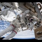 Spacewalk at the Space Station with NASA Astronauts Kayla Barron and Raja Chari