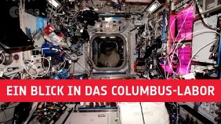 Inside the Columbus science lab | Cosmic Kiss (In German, English subtitles available)