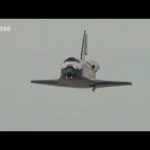 Space Shuttle Discovery returns to Earth