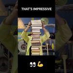 The strength is impressive! 👀👀