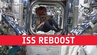 International Space Station reboost | Cosmic Kiss