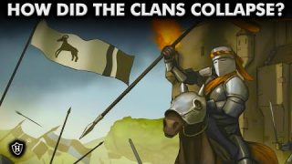 How did the Scottish clan system collapse?