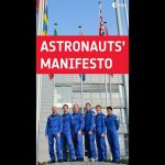 European Astronauts’ Manifesto #shorts