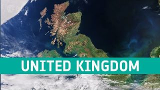United Kingdom | Earth from Space #shorts