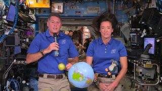 NASA Astronauts Share Teacher Appreciation Week Message From the Space Station