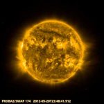Proba-2 catches solar eclipse