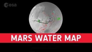 New global water map of Mars #shorts