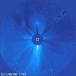 Side-by-side solar eruptions