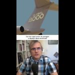 Cel mai rapid avion de pasageri a depășit viteza sunetului! #shorts