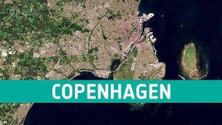 Copenhagen, Denmark | Earth from Space #shorts