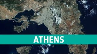 Athens, Greece | Earth from Space #shorts