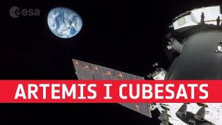 Shoebox-size satellites for Artemis I #shorts