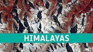 Mount Makalu, Himalayas | Earth from Space 🌏 #shorts