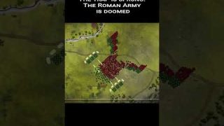 How did Hannibal trap the Roman army at Cannae? ⚡️