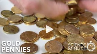 Science Minute – Gold Pennies