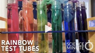 Science Minute – Rainbow Test Tubes