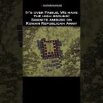 What happened to the surrounded Roman army at Tifernum?